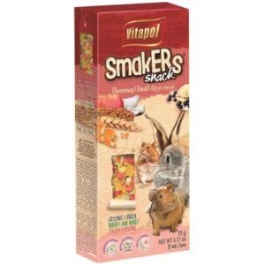 VITAPOL Smakers graužikams su vaisiais 2vnt